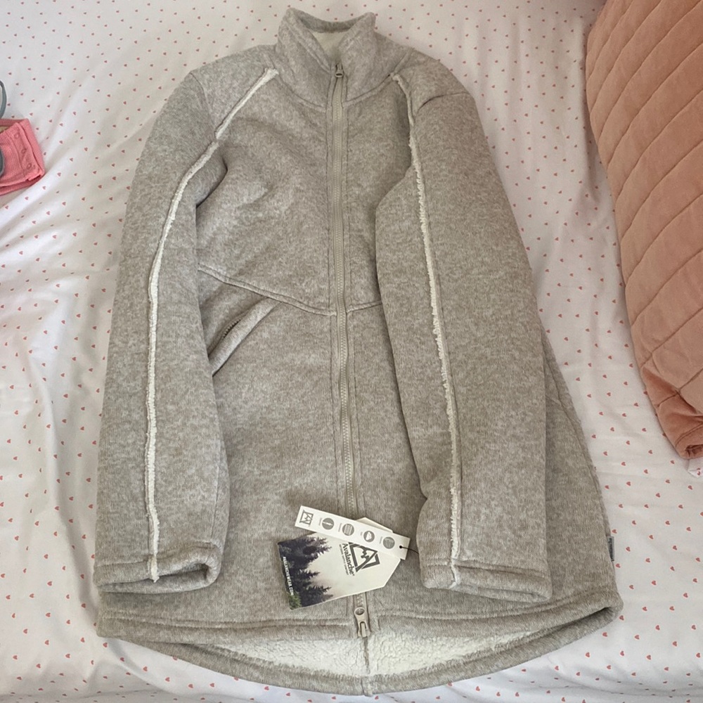 Sherpa lined jacket